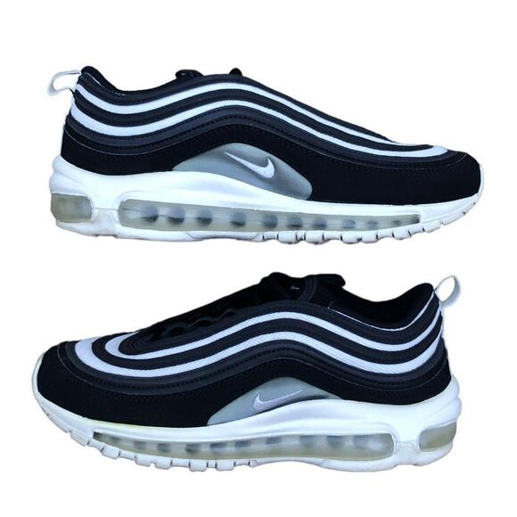 RARE 2019 Nike Air Max 97 Black Platinum Size 8 - Picture 1 of 15